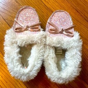 Glitter moccasins!
